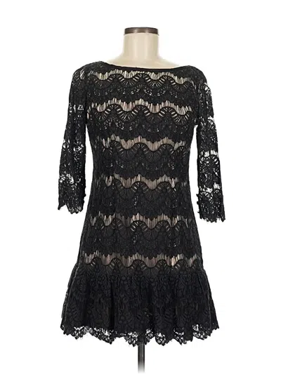 Pre-owned Tracy Reese Cocktail Dress In Black