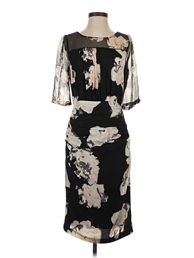 Pre-owned Tracy Reese Cocktail Dress In Black