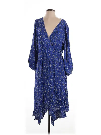 Pre-owned Tracy Reese Cocktail Dress In Blue