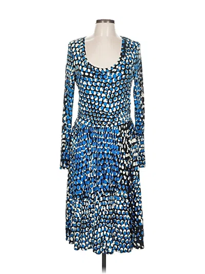 Pre-owned Tracy Reese Cocktail Dress In Blue
