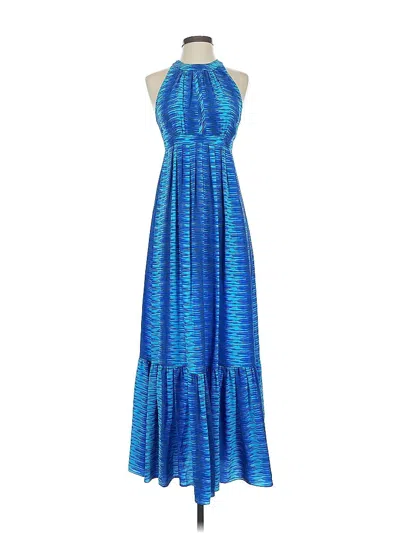 Pre-owned Tracy Reese Cocktail Dress In Blue