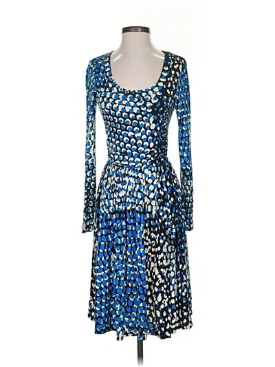 Pre-owned Tracy Reese Cocktail Dress In Blue