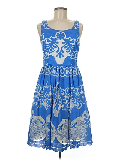 Pre-owned Tracy Reese Cocktail Dress In Blue
