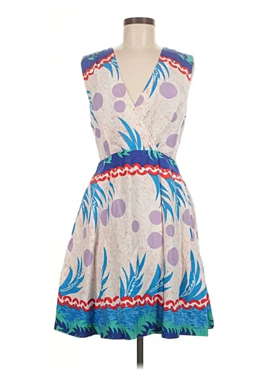 Pre-owned Tracy Reese Cocktail Dress In Blue
