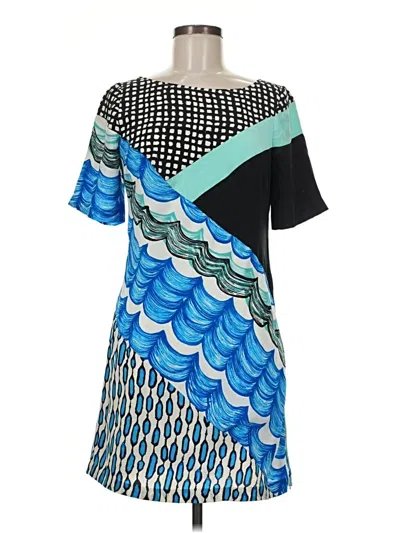 Pre-owned Tracy Reese Cocktail Dress In Blue