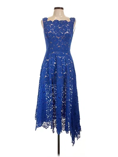 Pre-owned Tracy Reese Cocktail Dress In Blue
