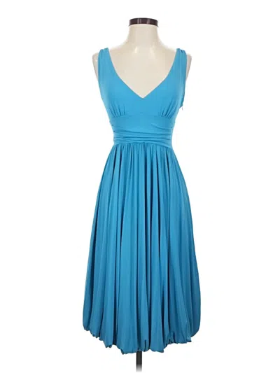 Pre-owned Tracy Reese Cocktail Dress In Blue