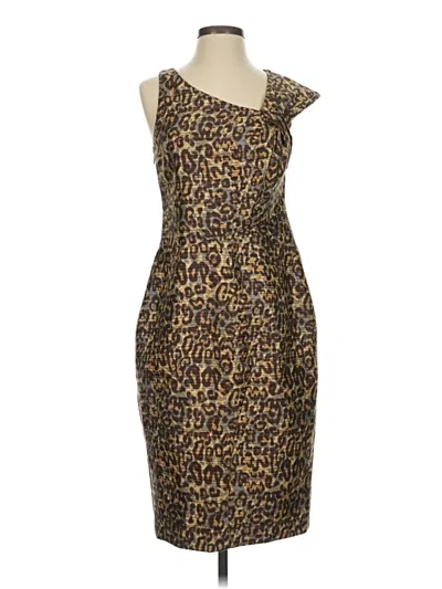 Pre-owned Tracy Reese Cocktail Dress In Brown