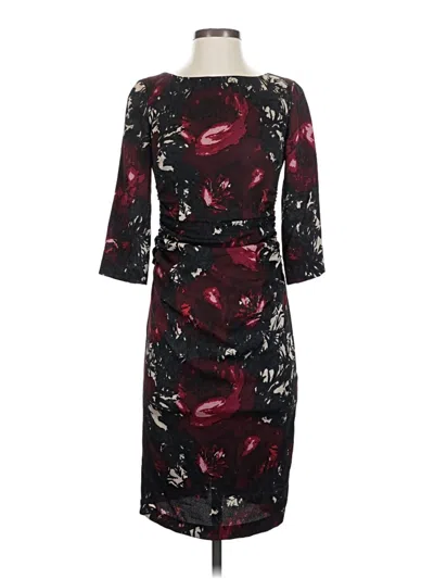Pre-owned Tracy Reese Cocktail Dress In Burgundy