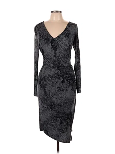 Pre-owned Tracy Reese Cocktail Dress In Gray