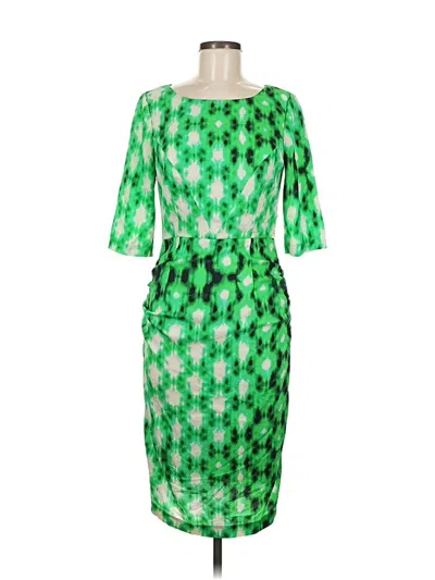 Pre-owned Tracy Reese Cocktail Dress In Green