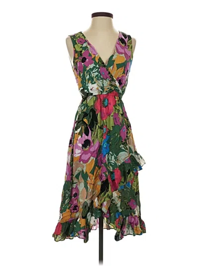 Pre-owned Tracy Reese Cocktail Dress In Green
