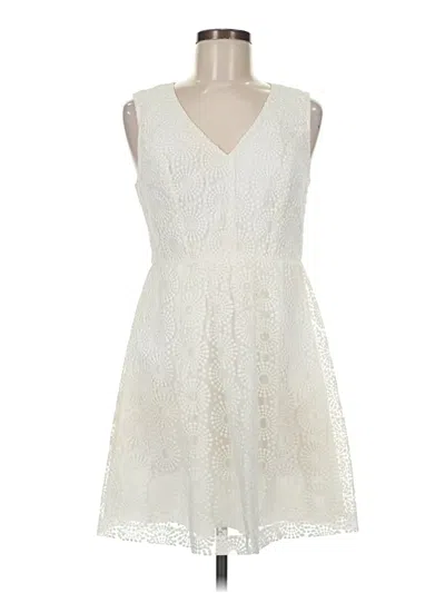 Pre-owned Tracy Reese Cocktail Dress In Ivory