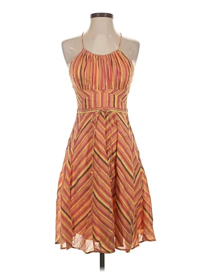 Pre-owned Tracy Reese Cocktail Dress In Orange