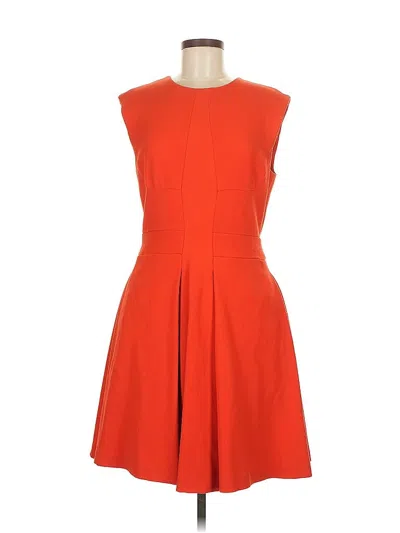 Pre-owned Tracy Reese Cocktail Dress In Orange