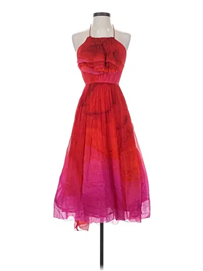Pre-owned Tracy Reese Cocktail Dress In Red