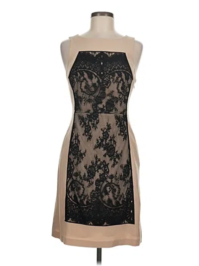 Pre-owned Tracy Reese Cocktail Dress In Tan