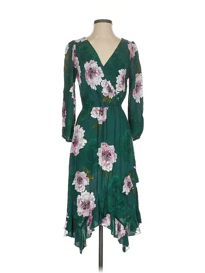 Pre-owned Tracy Reese Cocktail Dress In Teal