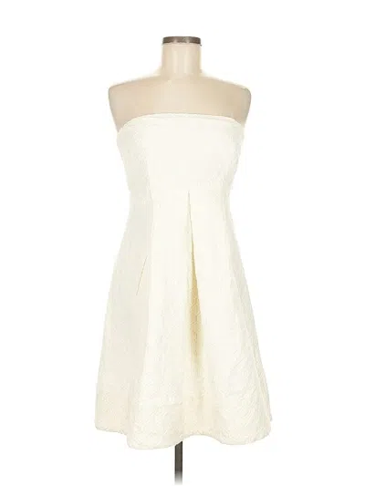 Pre-owned Tracy Reese Cocktail Dress In White