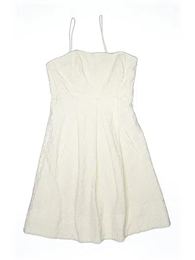 Pre-owned Tracy Reese Cocktail Dress In White