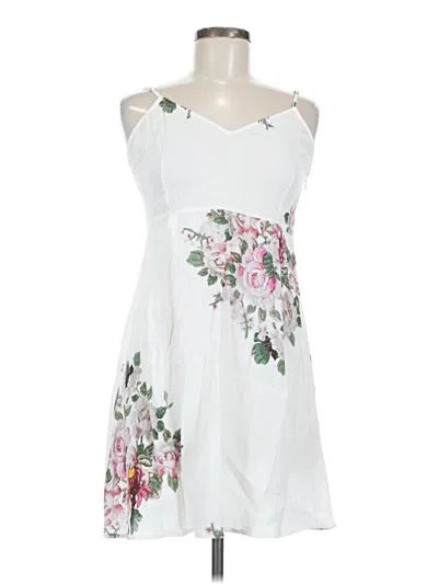 Pre-owned Tracy Reese Cocktail Dress In White
