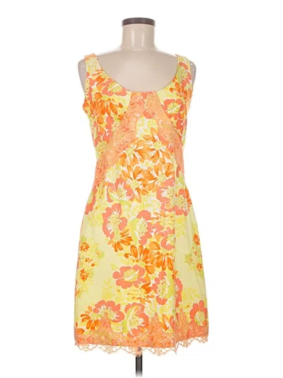 Pre-owned Tracy Reese Cocktail Dress In Yellow