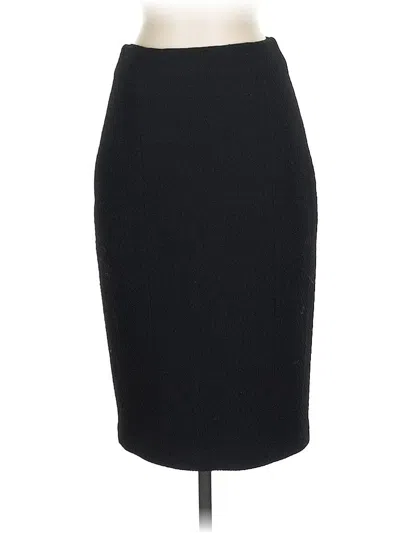 Pre-owned Tracy Reese Formal Skirt In Black