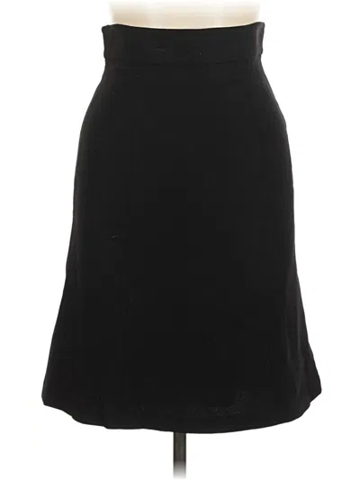 Pre-owned Tracy Reese Formal Skirt In Black