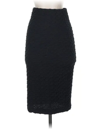 Pre-owned Tracy Reese Formal Skirt In Black