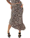 Tracy Reese High-low Skirt In Orange