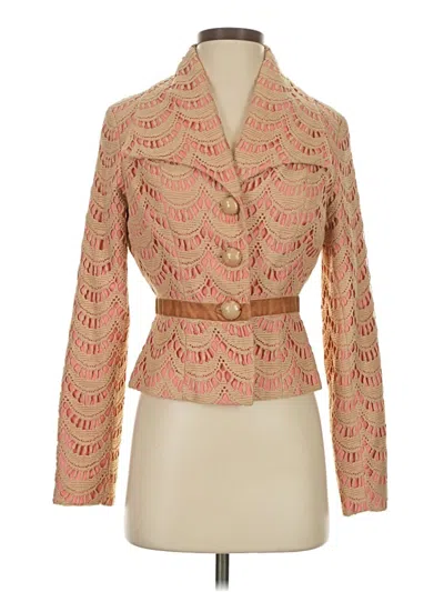Pre-owned Tracy Reese Jacket In Pink