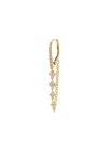 Tracy Upton 14k Yellow Gold Diamond Drop Earring