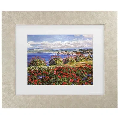 Trademark Canvas Art Blooming Aloe Pacific Grove Framed On Canvas By David Lloyd Glover Painting In Champagned