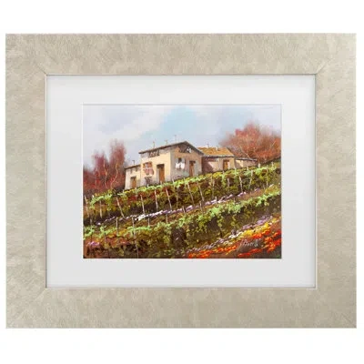 Trademark Canvas Art Casa Nelle Vigne By Guido Borelli In Champagne