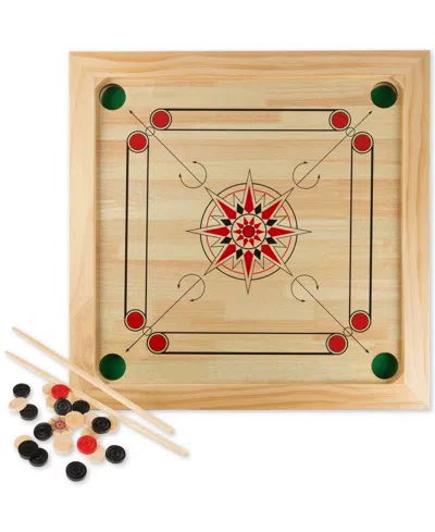 Trademark Global 25-pc. Carrom Board Game Set In Brown