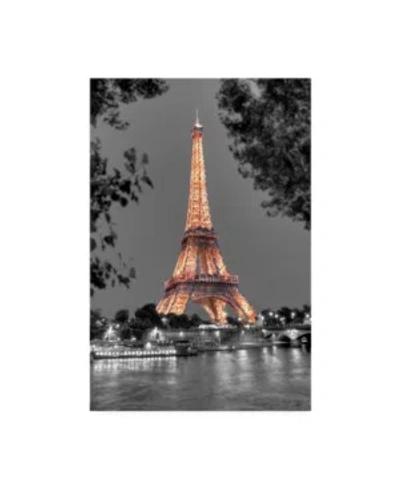 Trademark Global Alan Blaustein Nuit Sur La Seine Canvas Art In Multi