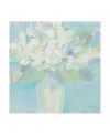 Trademark Global Albena Hristova Pretty Pale Bouquet Canvas Art In Multi