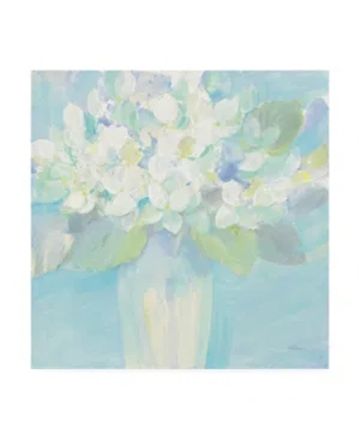 Trademark Global Albena Hristova Pretty Pale Bouquet Canvas Art In Multi