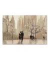 Trademark Global 'an Evening Out Neutral' By Julia Purinton 24" X 16" Canvas Print In Beige,khak