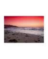 Trademark Global Beata Czyzowska Young Bc Red Sunrise Canvas Art In Multi