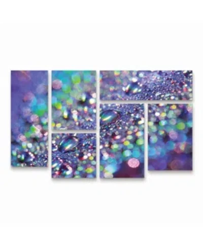 Trademark Global Beata Czyzowska Young Colours Of The Rainbow Multi Panel Art Set 6 Piece