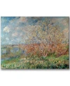 Trademark Global Claude Monet 'spring 1880' 35" X 47" Canvas Wall Art