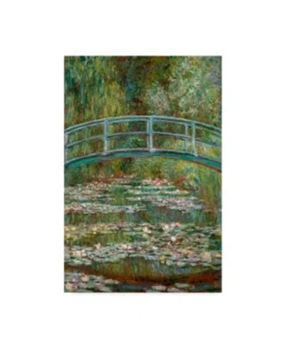Trademark Global Claude O. Monet Bridge Over A Pond Of Water Lilies Canvas Art In Multi