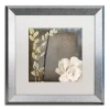 Trademark Global Color Bakery 'india I' Matted Framed Art, 16" X 16" In Silver
