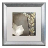 Trademark Global Color Bakery 'india Ii' Matted Framed Art, 16" X 16" In Silver