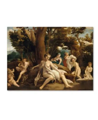 Trademark Global Correggio 'leda And The Swan' Canvas Art In Multi