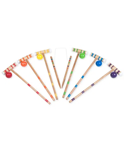 Trademark Global Croquet Set , 3" X 26" X 8.5" In Blue