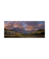 Trademark Global Dan Ballard Forest 2 Mountains Canvas Art In Multi