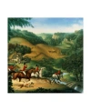 Trademark Global Dan Craig The Fox Hunt Canvas Art In Multi