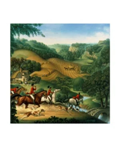 Trademark Global Dan Craig The Fox Hunt Canvas Art In Multi
